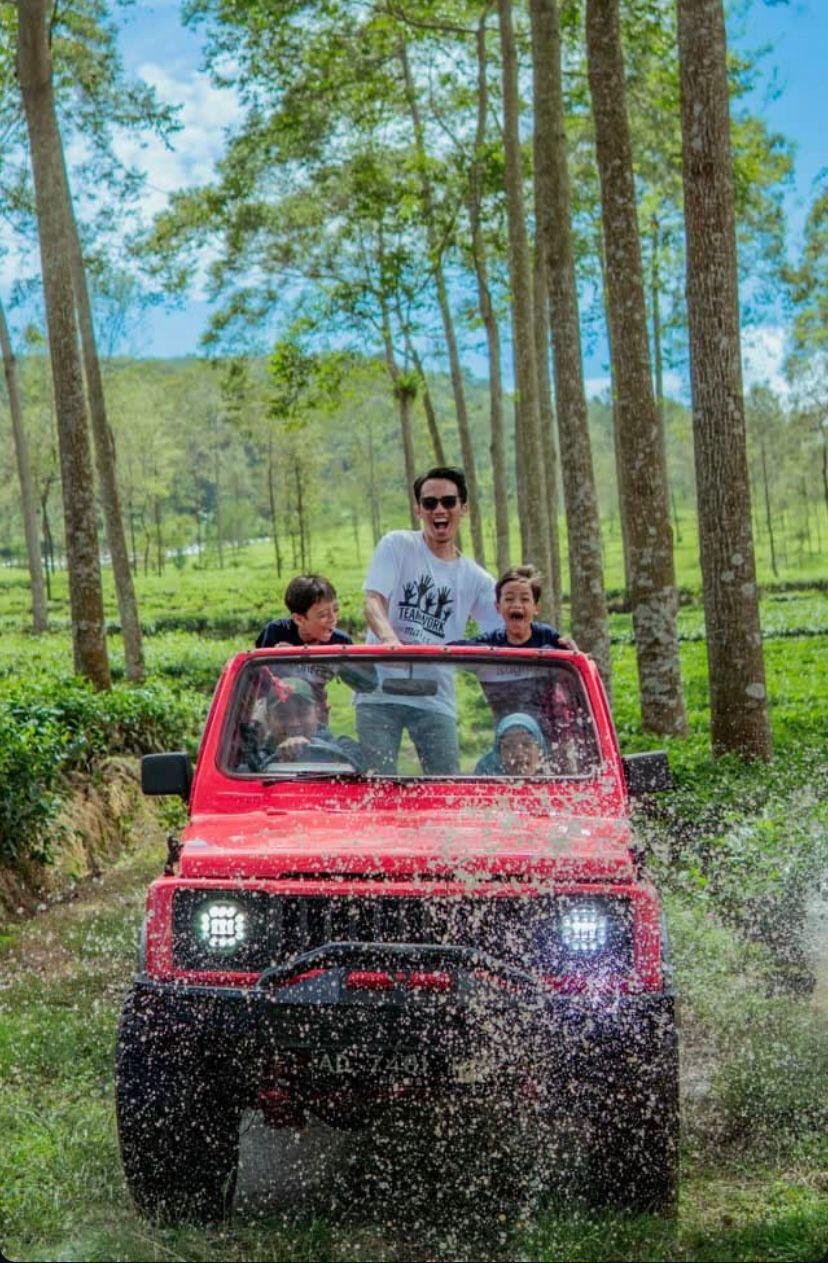 Serunya Offroad Kebun Teh Dieng